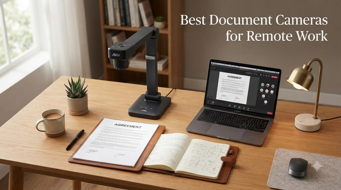 Best Document Cameras for Remote Work