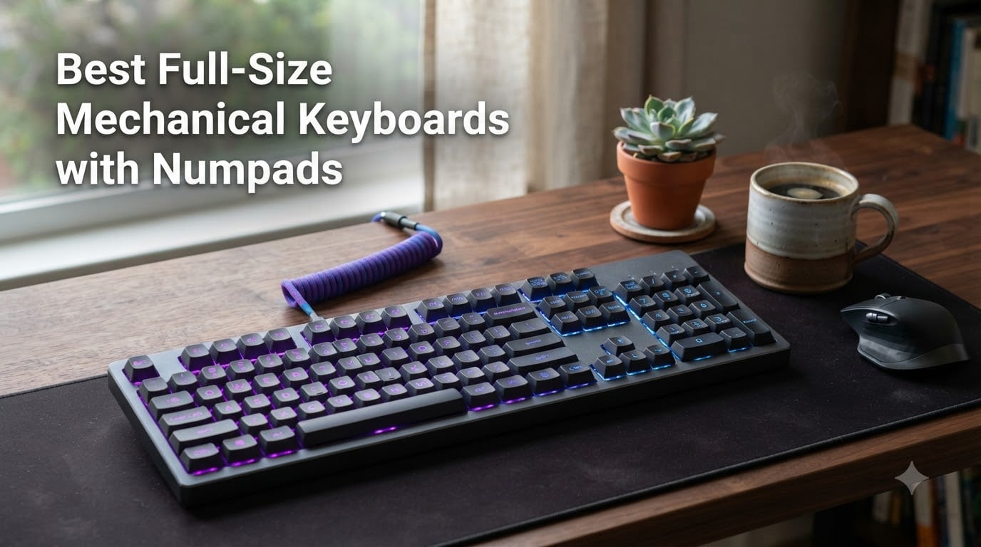 Best Full-Size Mechanical Keyboards with Numpads