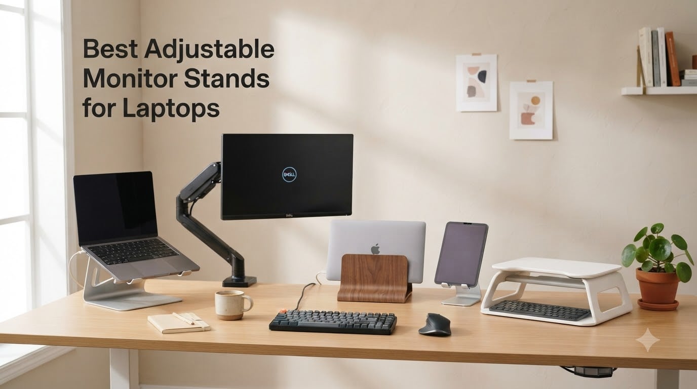 Best Adjustable Monitor Stands for Laptops