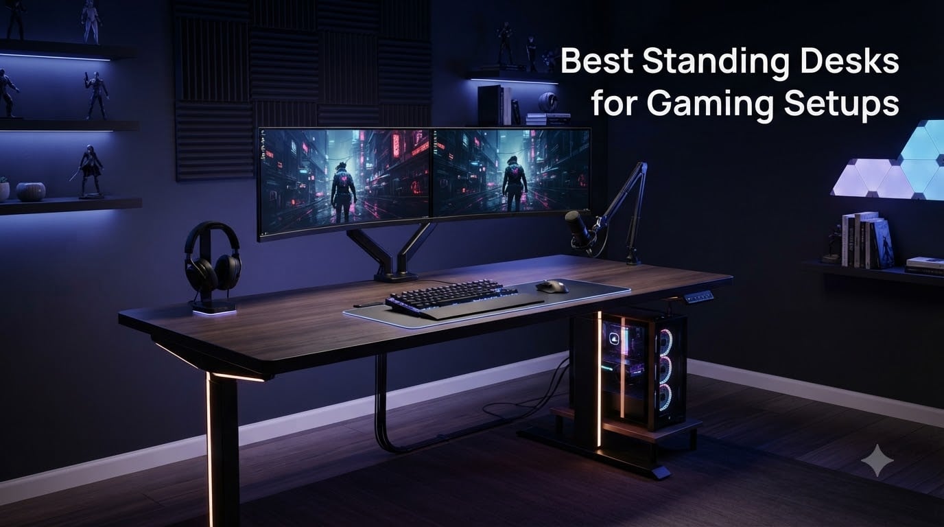 Best Standing Desks for Gaming Setups