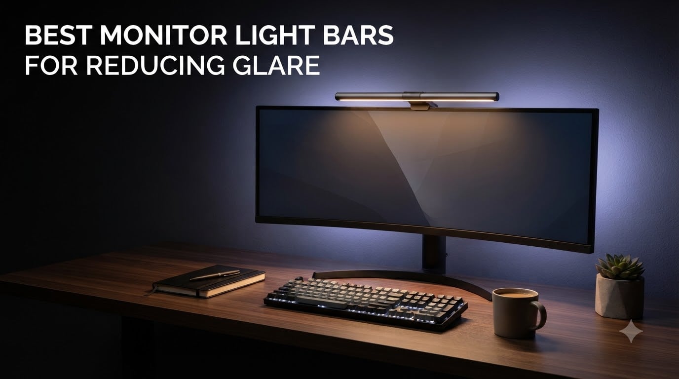 Best Monitor Light Bars for Reducing Glare