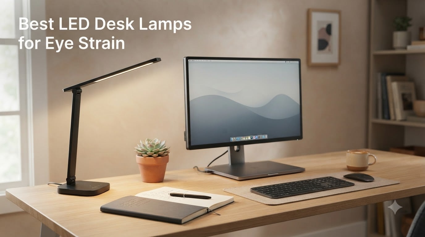 Best LED Desk Lamps for Eye Strain