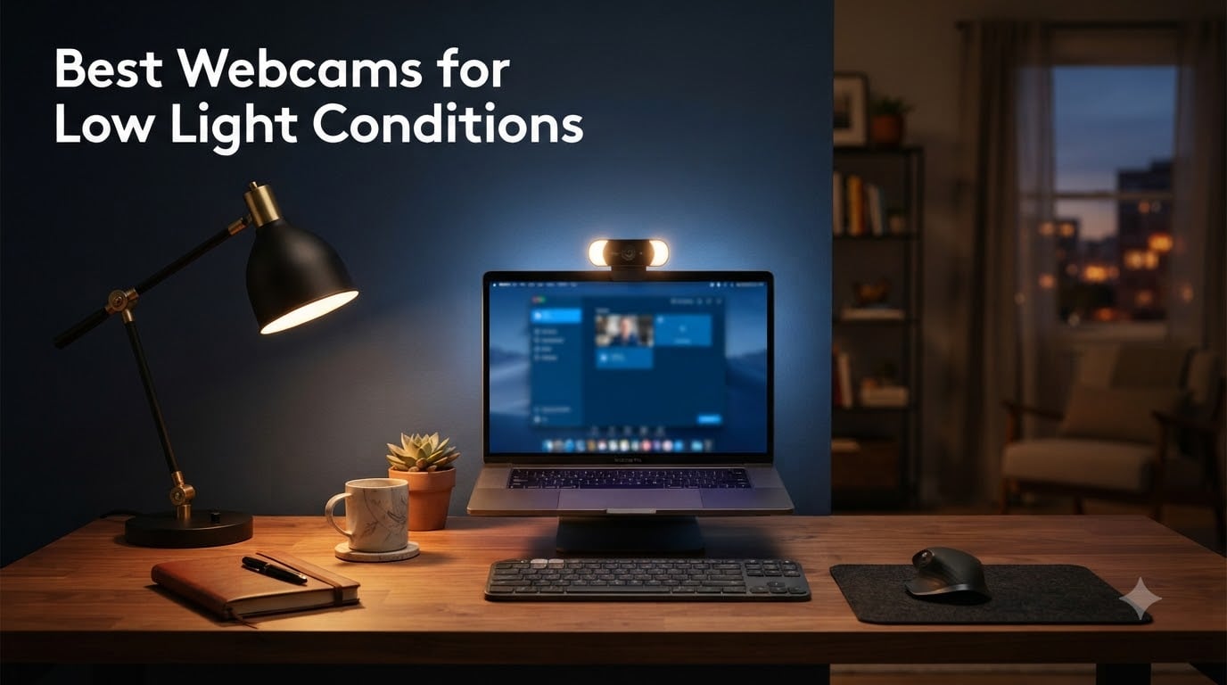 Best Webcams for Low Light Conditions