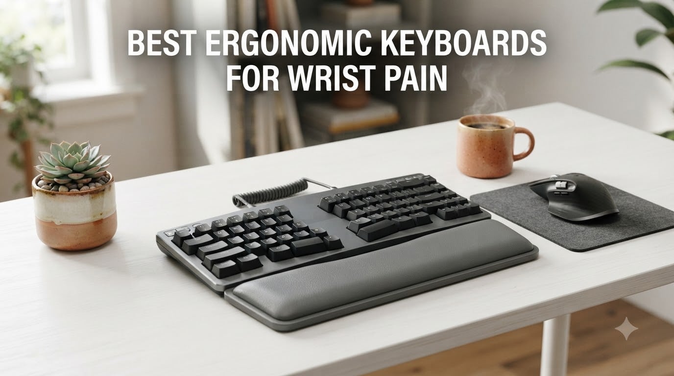 Best Ergonomic Keyboards for Wrist Pain