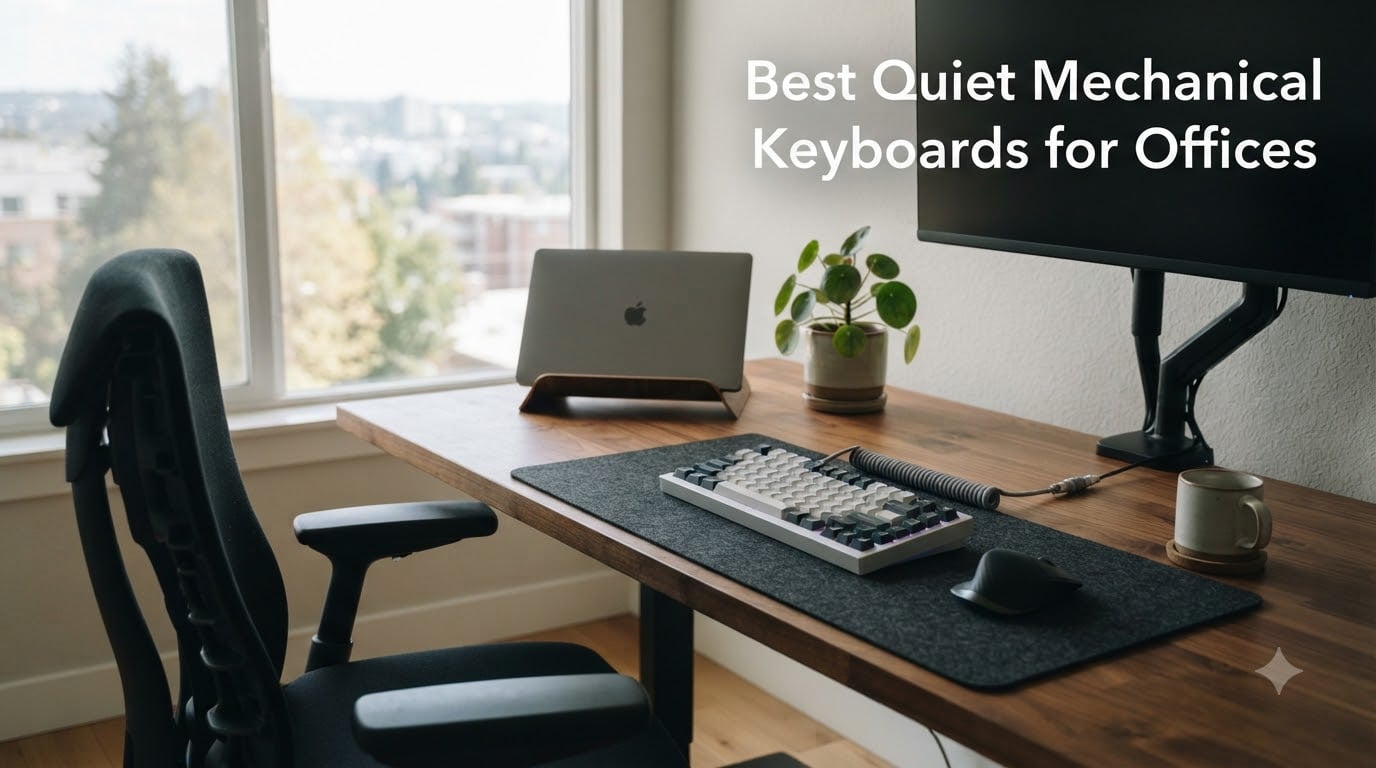 Best Quiet Mechanical Keyboards for Offices