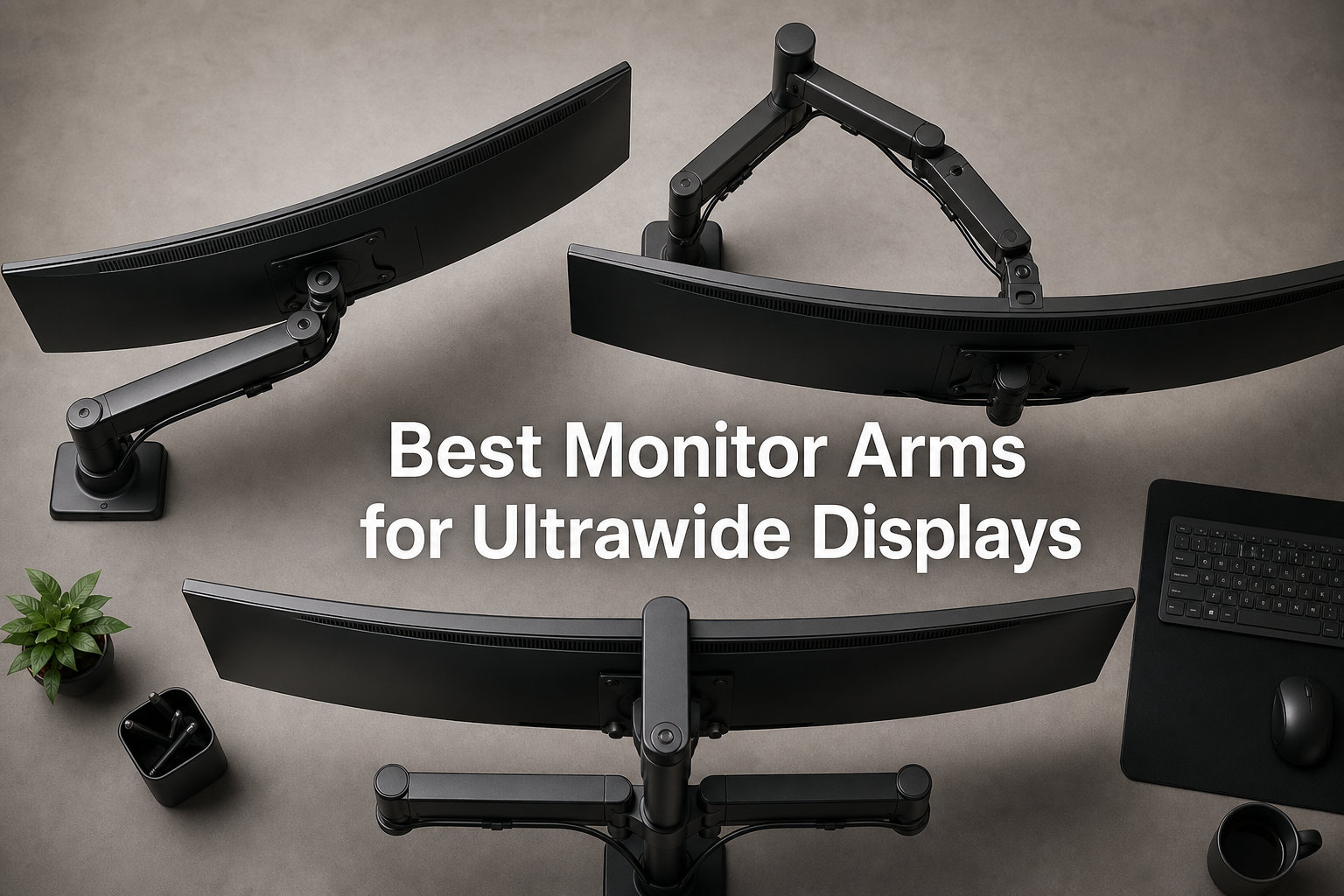 Best Monitor Arms for Ultrawide Displays