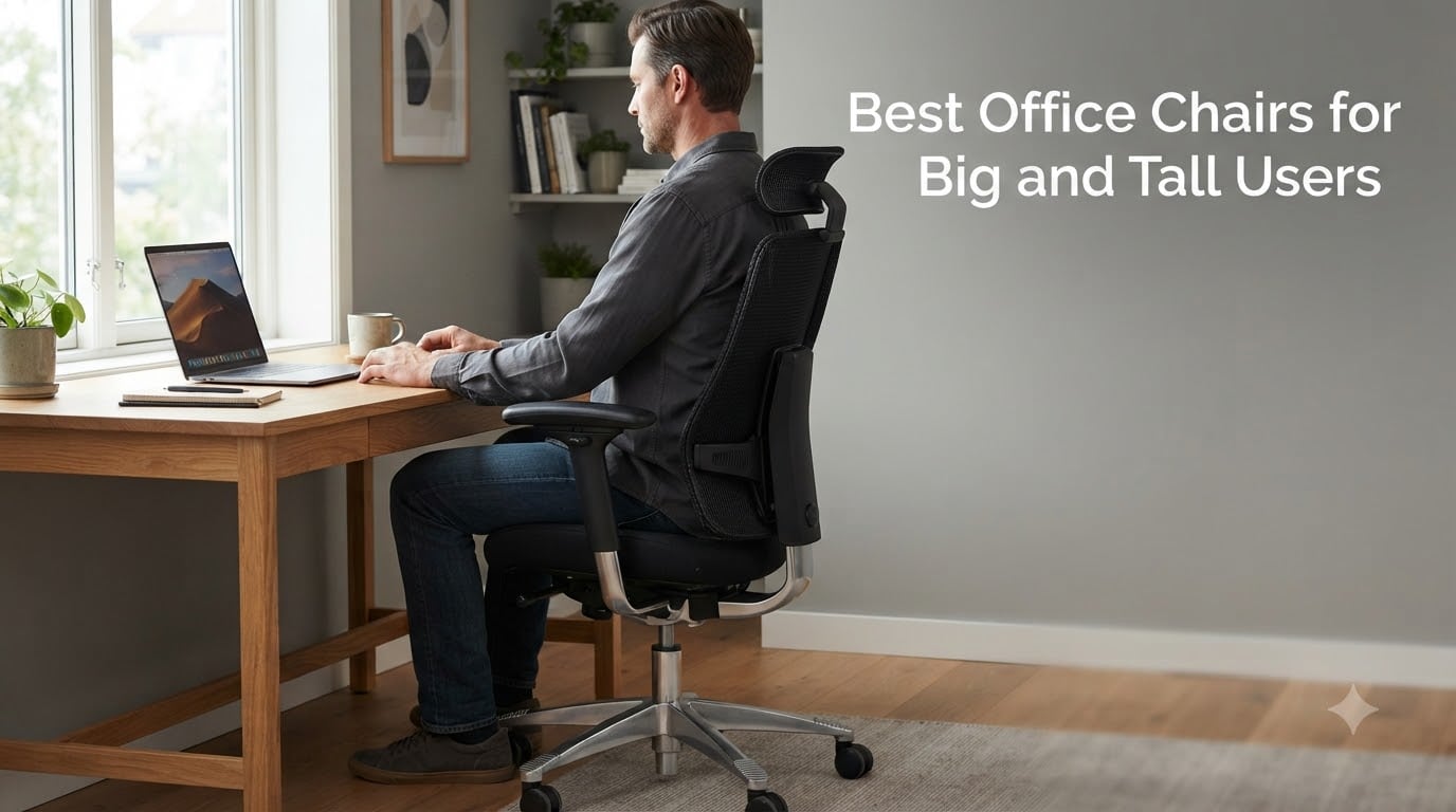 Best Office Chairs for Big and Tall Users