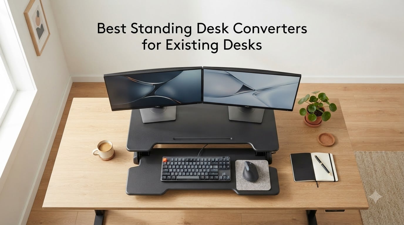 Best Standing Desk Converters for Existing Desks
