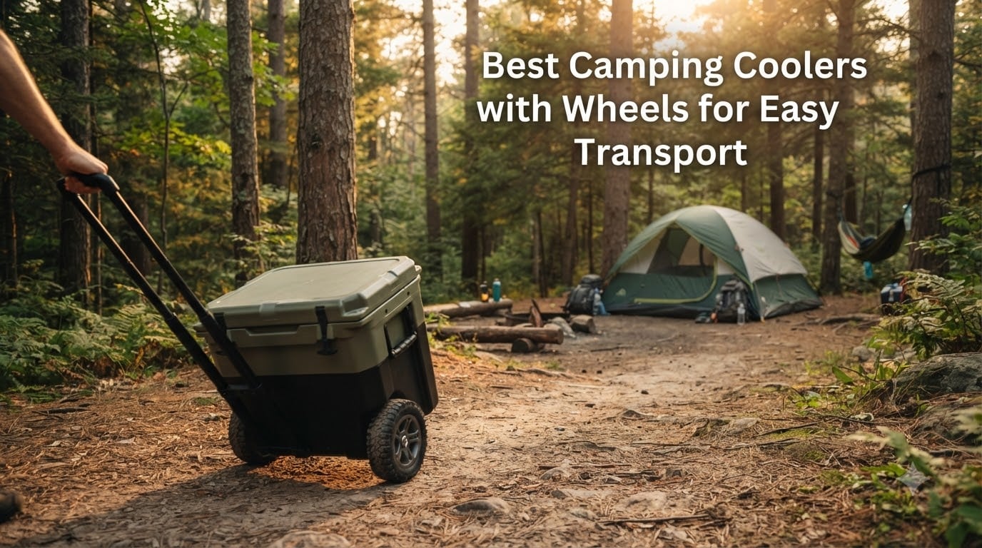 Best Camping Coolers with Wheels for Easy Transport