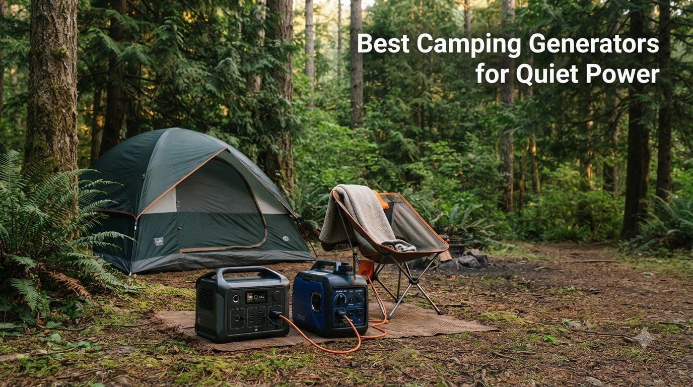 Best Camping Generators for Quiet Power