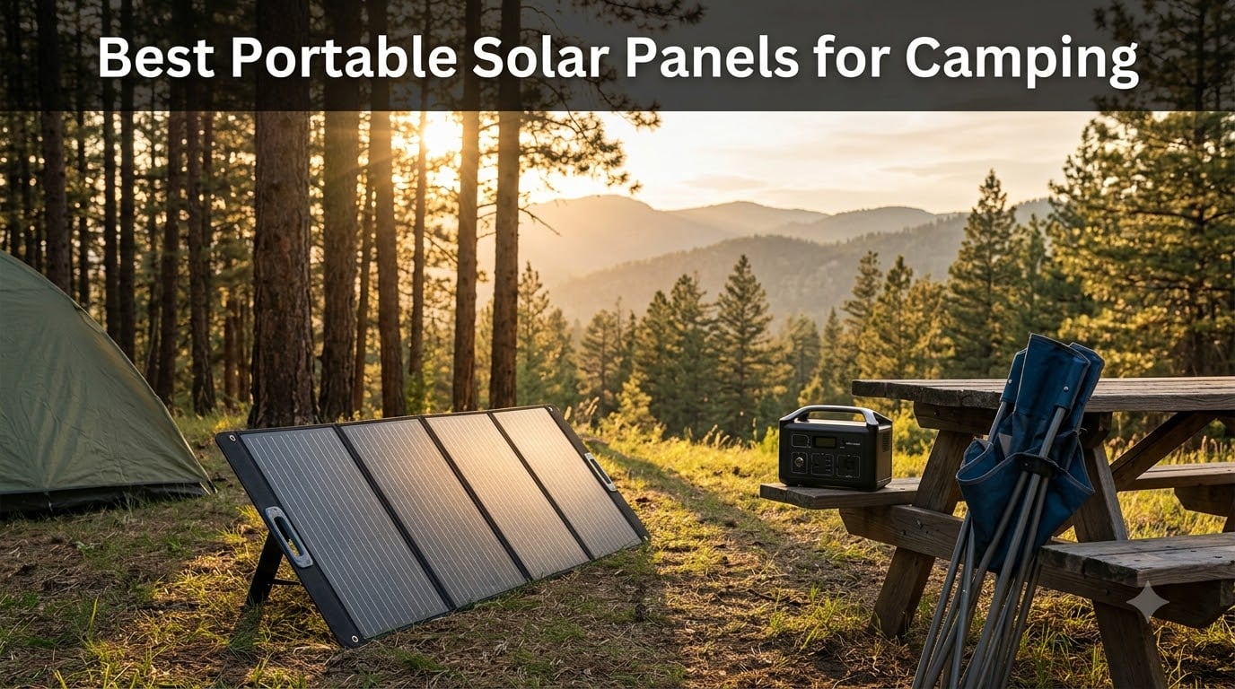 Best Portable Solar Panels for Camping