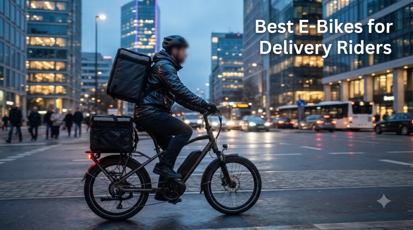 Best E-Bikes for Delivery Riders