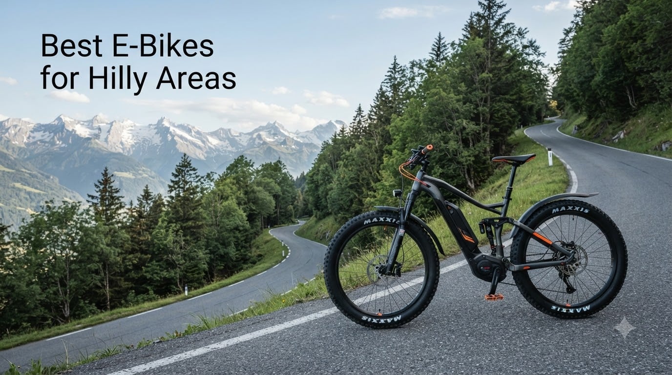 Best E-Bikes for Hilly Areas