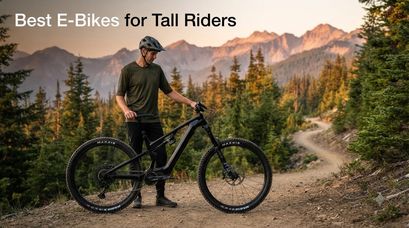 Best E-Bikes for Tall Riders