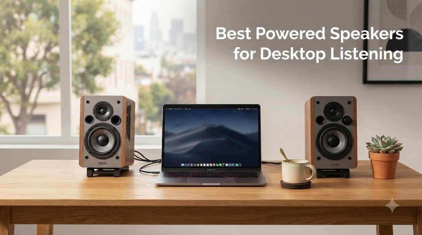 Best Powered Speakers for Desktop Listening