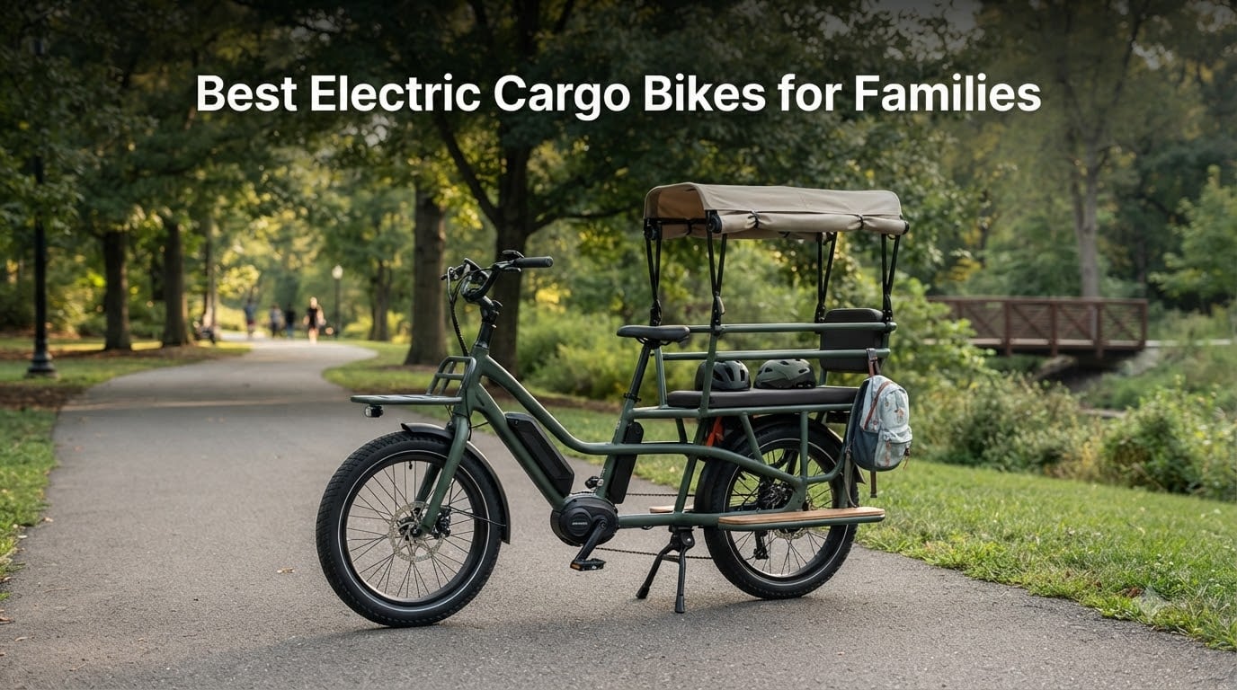 Best Electric Cargo Bikes for Families