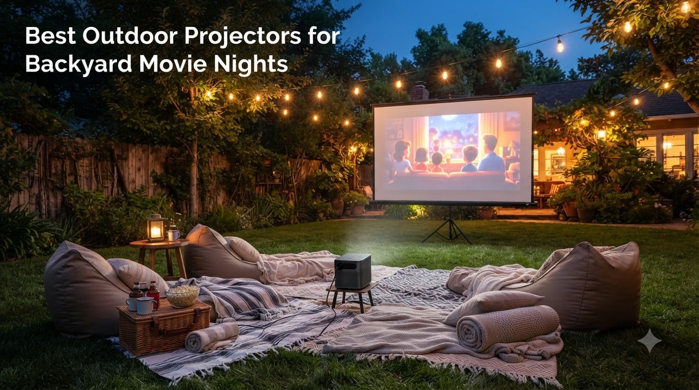 Best Outdoor Projectors for Backyard Movie Nights