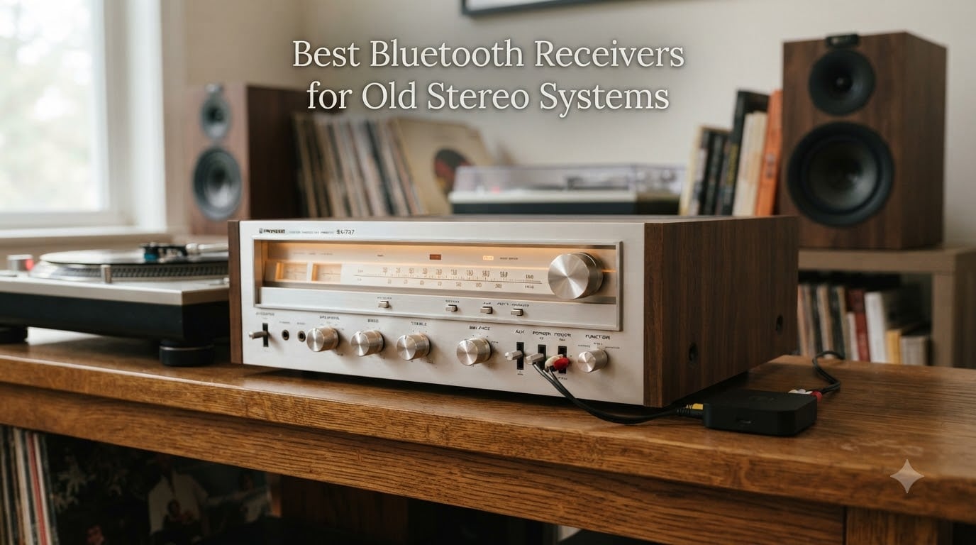 Best Bluetooth Receivers for Old Stereo Systems