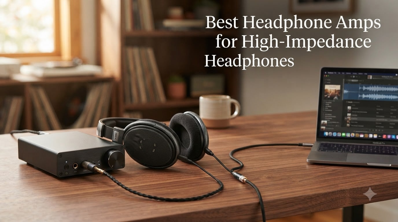 Best Headphone Amps for High-Impedance Headphones