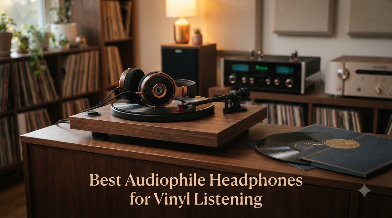 Best Audiophile Headphones for Vinyl Listening
