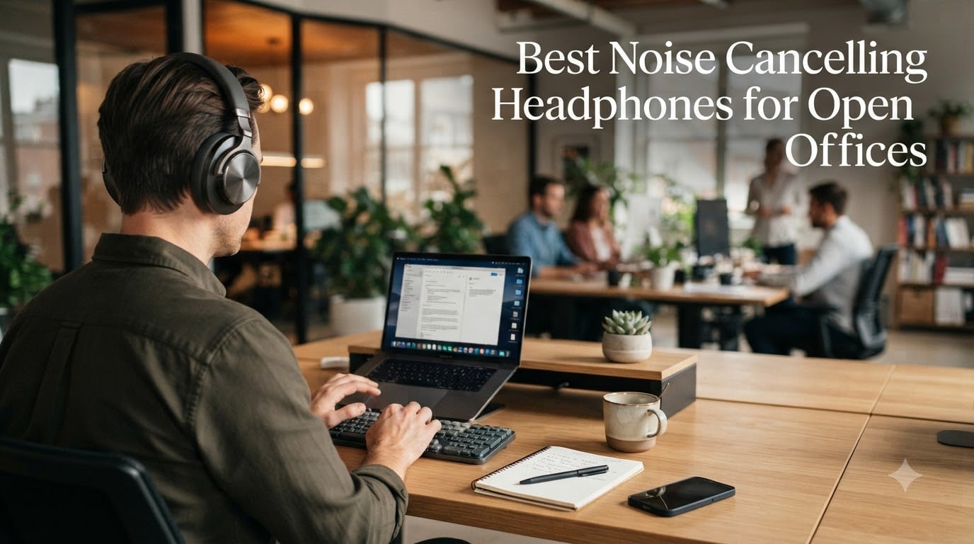 Best Noise Cancelling Headphones for Open Offices