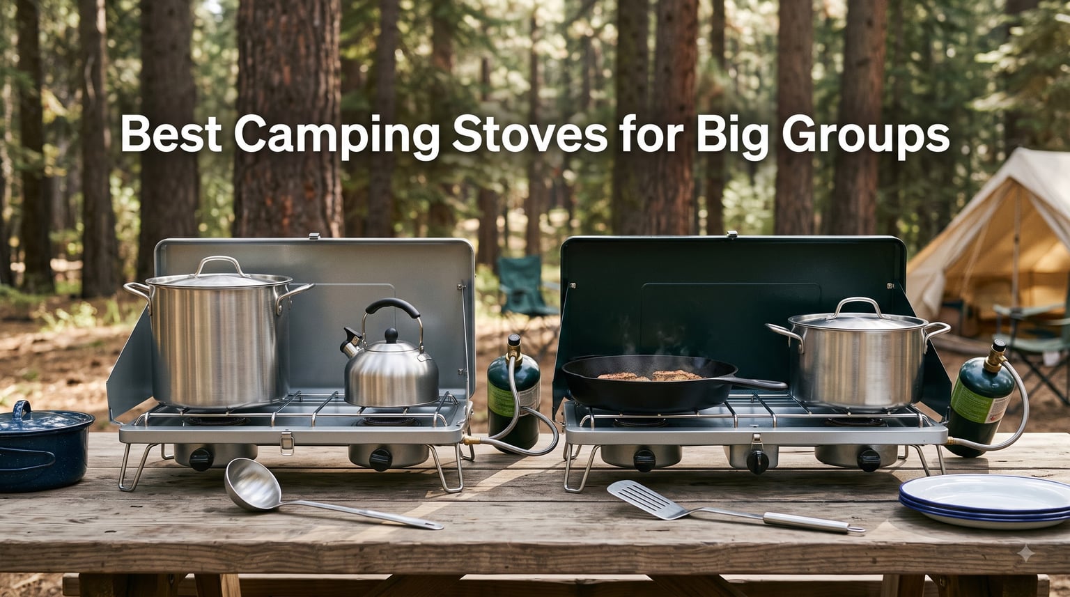 Best Camping Stoves for Big Groups