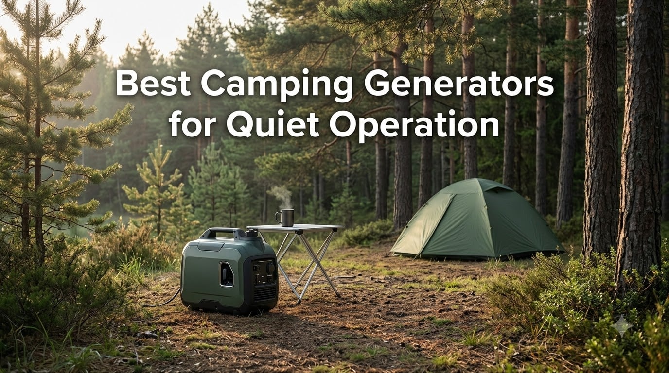 Best Camping Generators for Quiet Operation