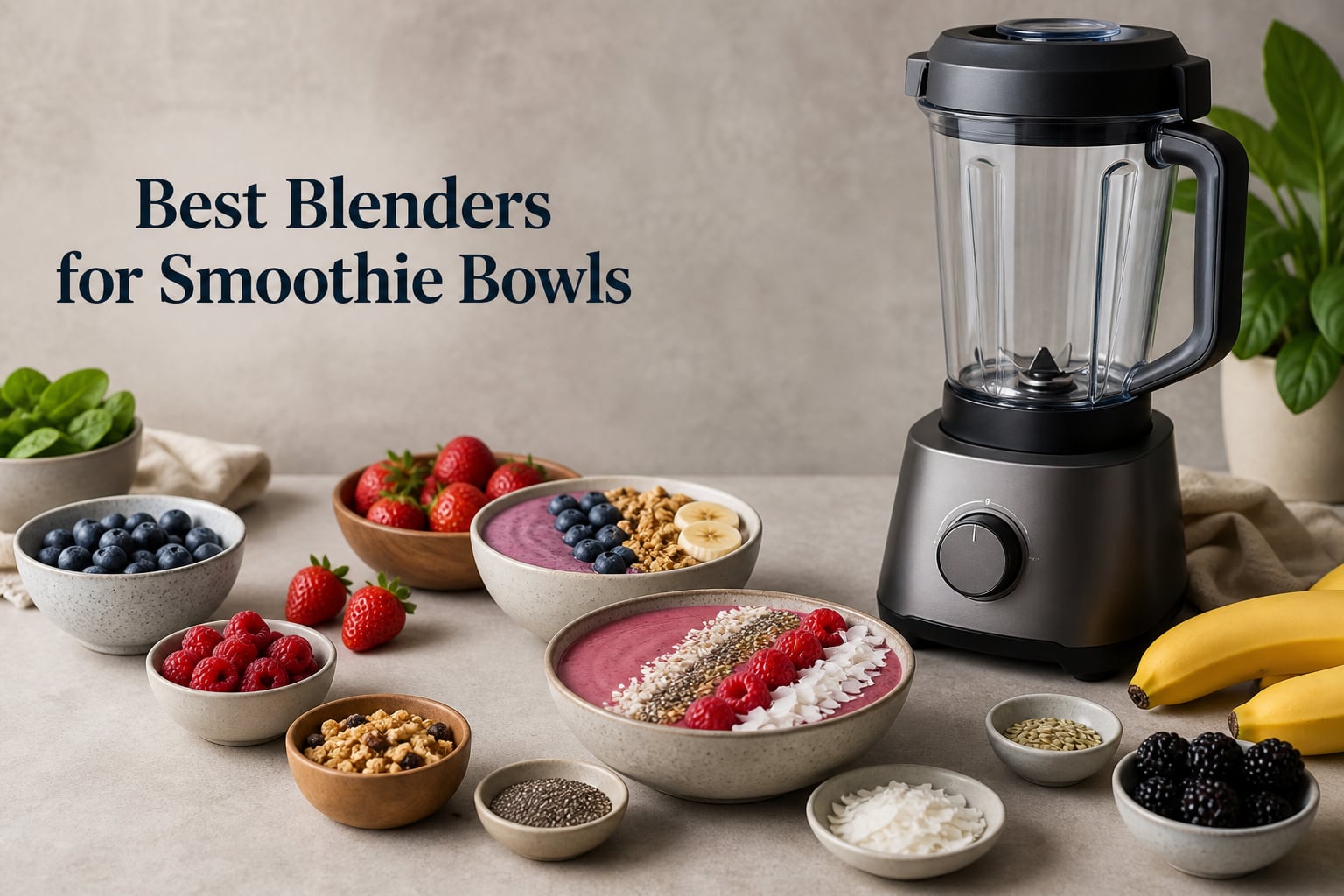 Best Blenders for Smoothie Bowls