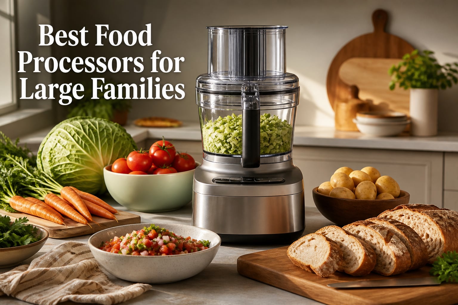Best Food Processors for Large Families
