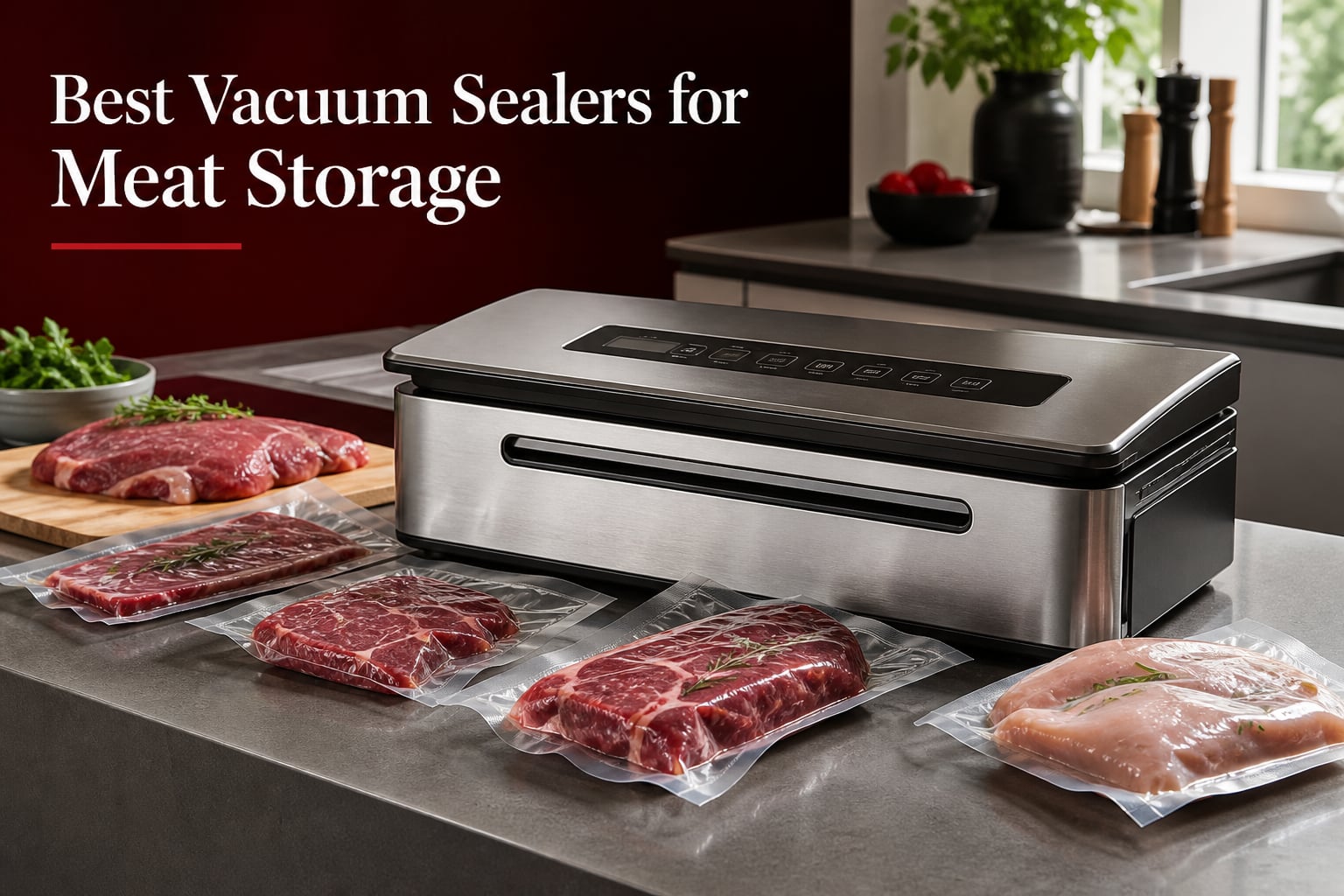 Best Vacuum Sealers for Meat Storage