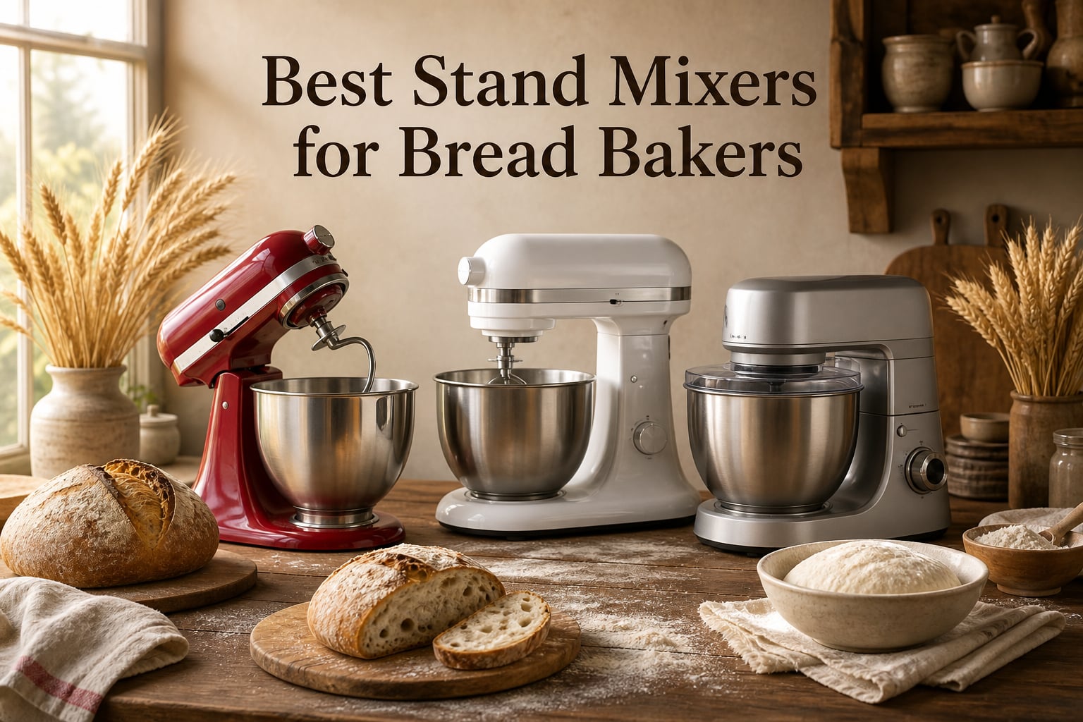 Best Stand Mixers for Bread Bakers
