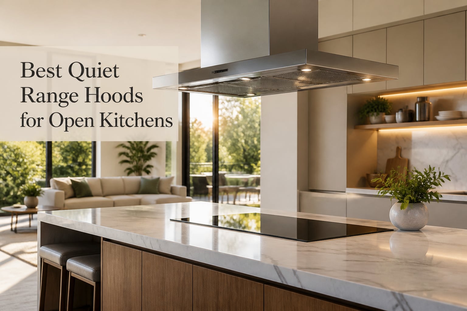 Best Quiet Range Hoods for Open Kitchens