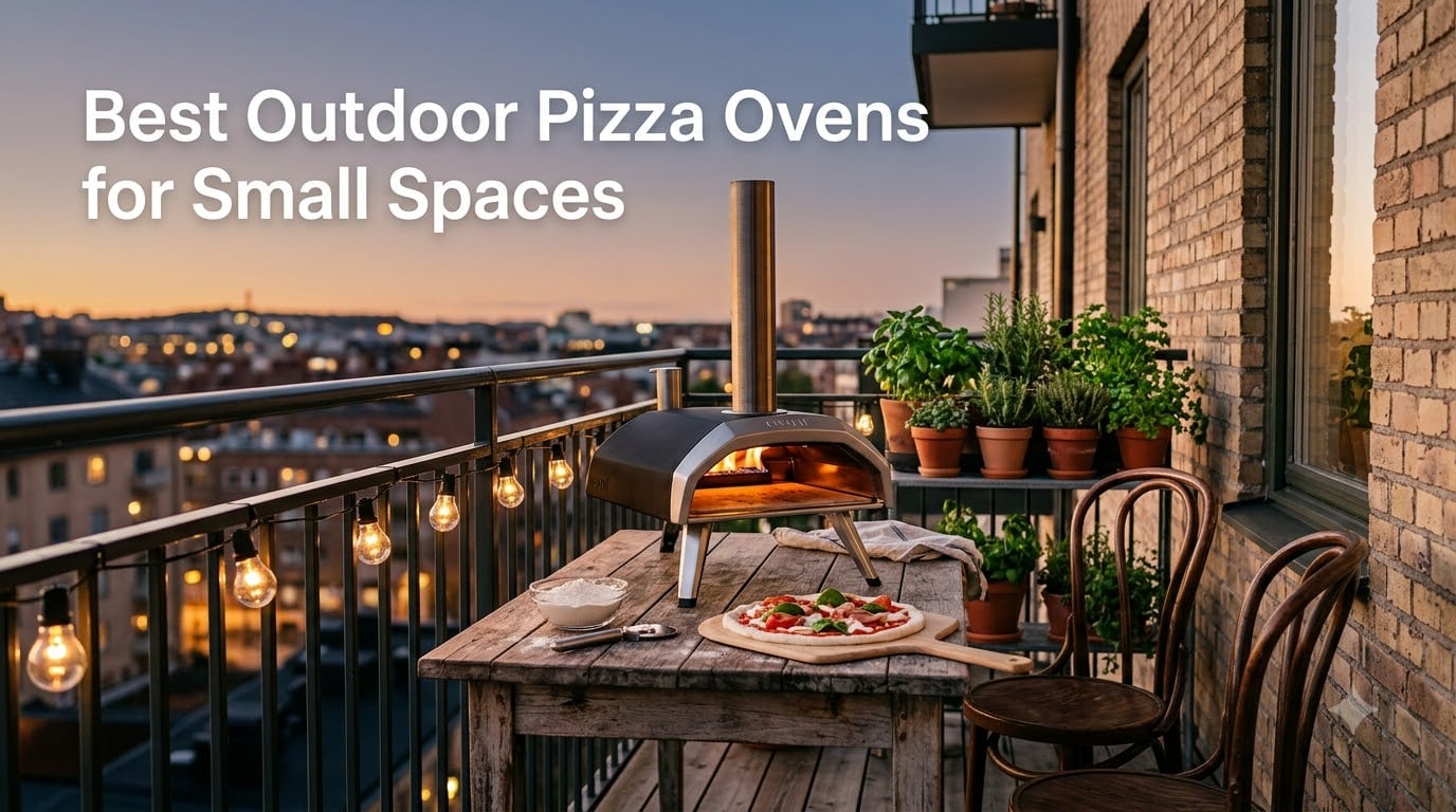 Best Outdoor Pizza Ovens for Small Spaces