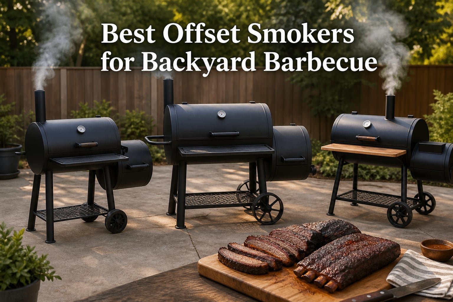 Best Offset Smokers for Backyard Barbecue