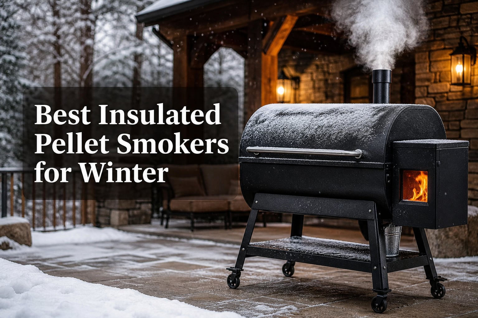 Best Insulated Pellet Smokers for Winter