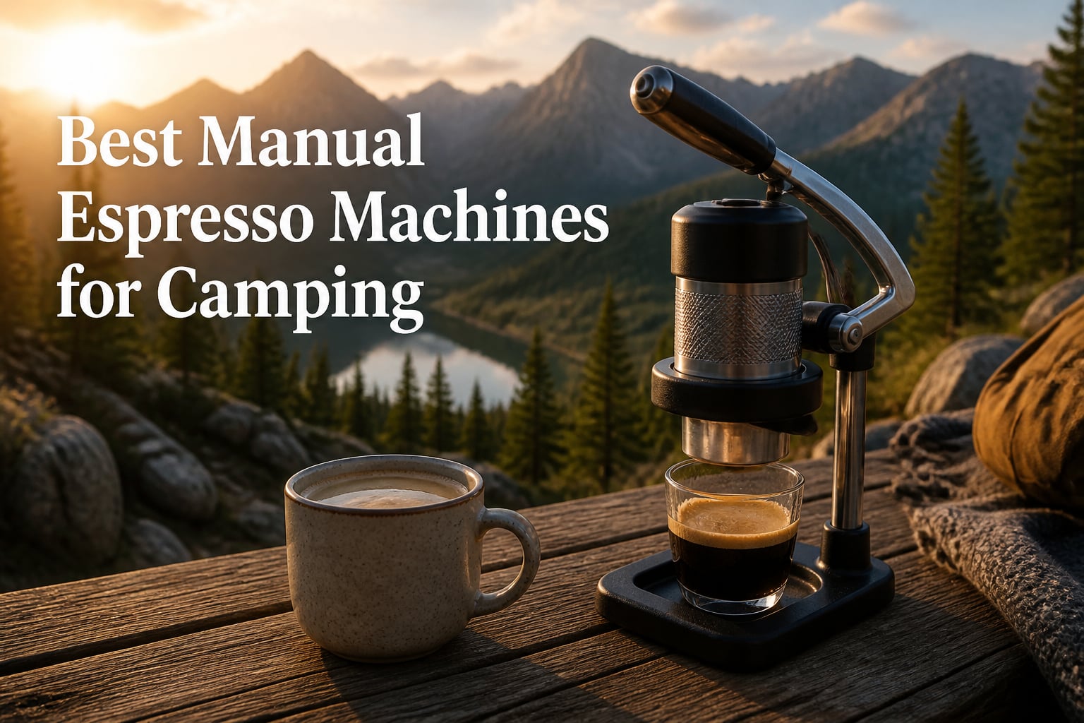 Best Manual Espresso Machines for Camping