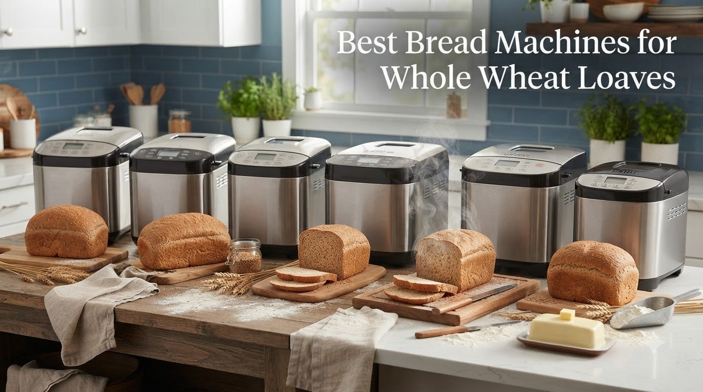 Best Bread Machines for Whole Wheat Loaves