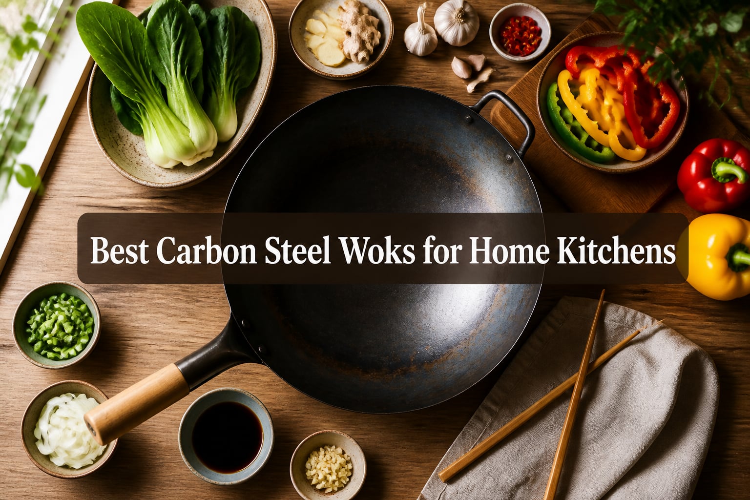 Best Carbon Steel Woks for Home Kitchens