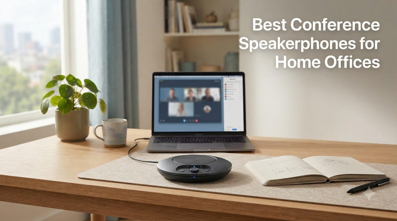 Best Conference Speakerphones for Home Offices