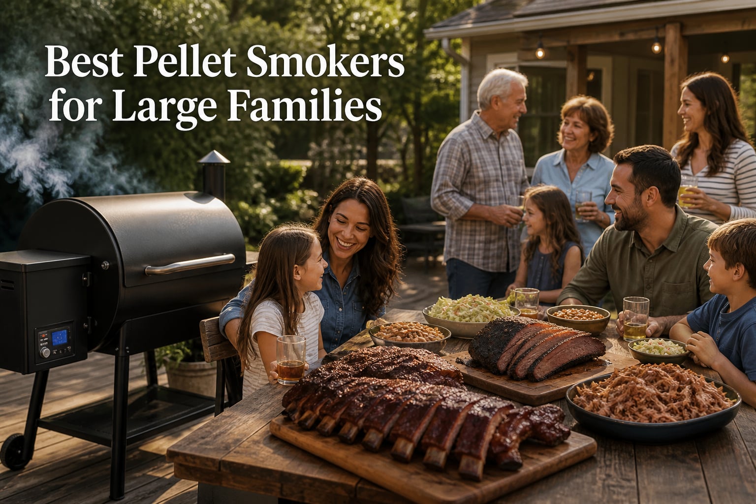 Best Pellet Smokers for Large Families