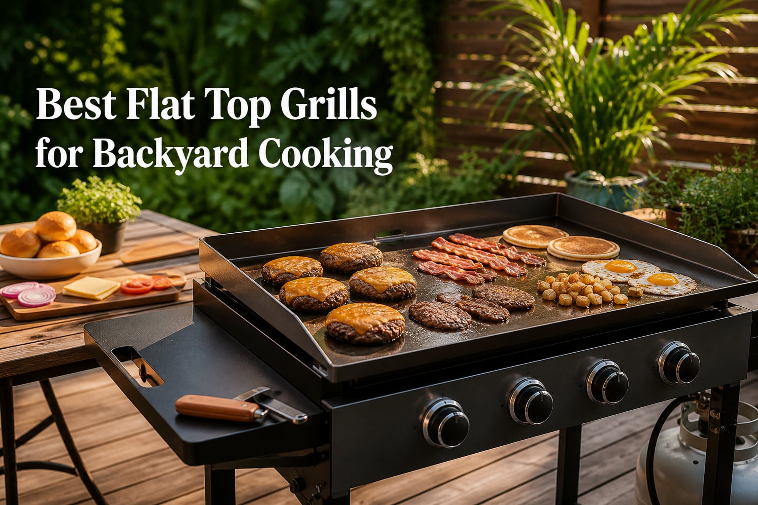 Best Flat Top Grills for Backyard Cooking