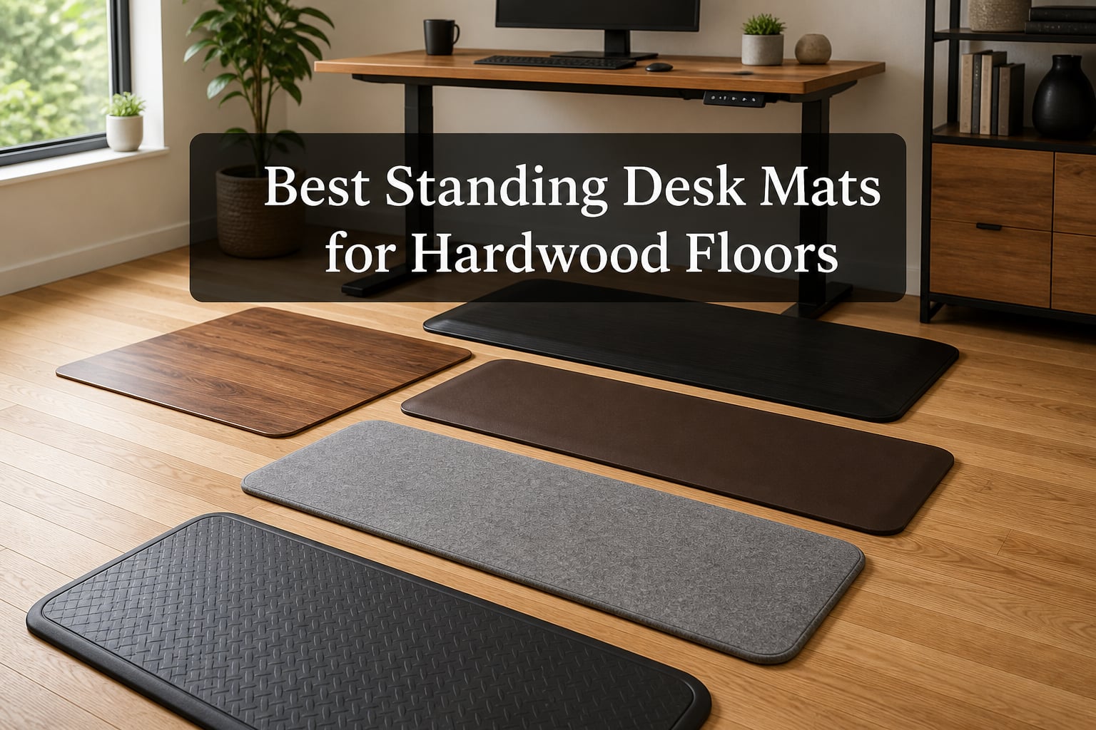 Best Standing Desk Mats for Hardwood Floors