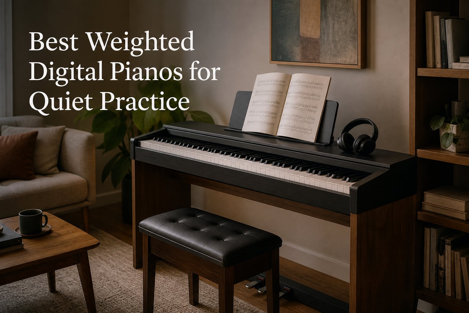 Best Weighted Digital Pianos for Quiet Practice