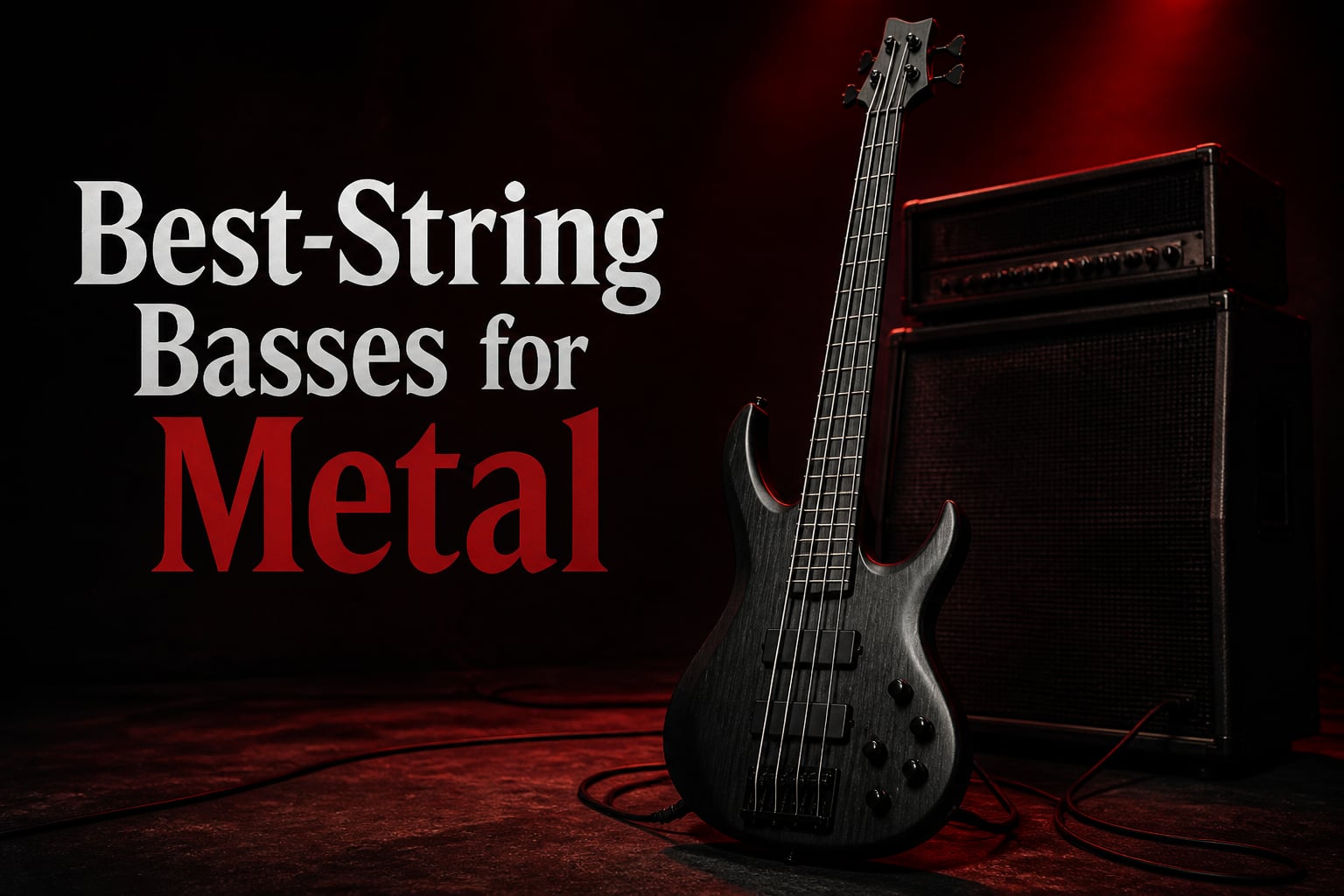 Best 5-String Basses for Metal