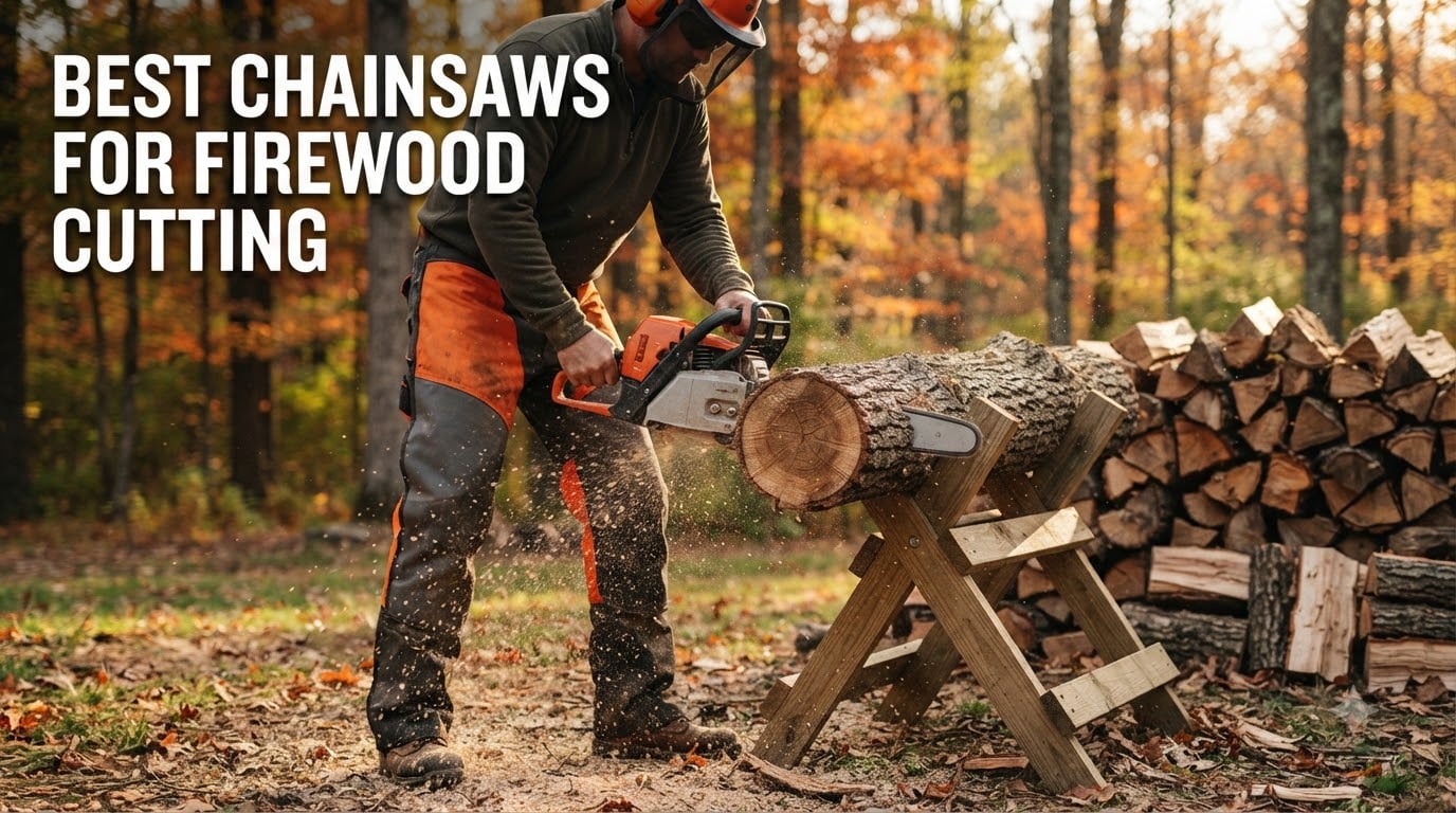 Best Chainsaws for Firewood Cutting