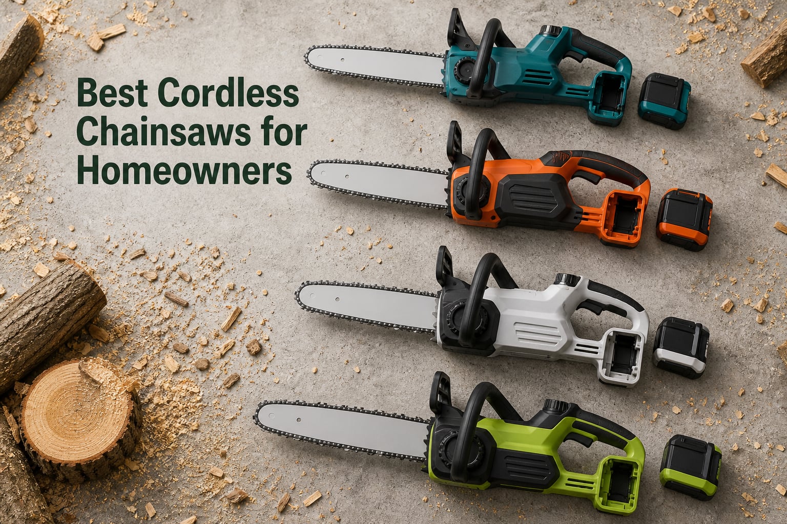 Best Cordless Chainsaws for Homeowners