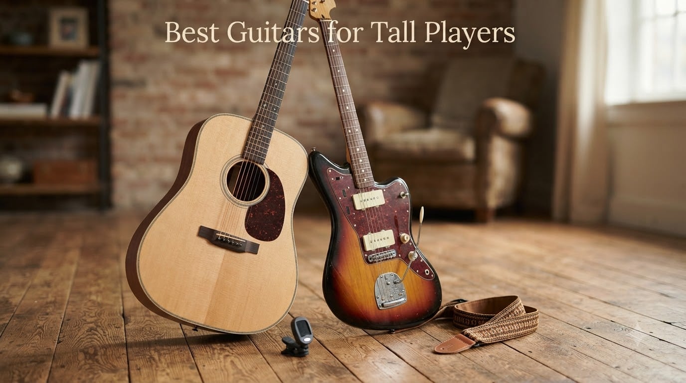Best Guitars for Tall Players