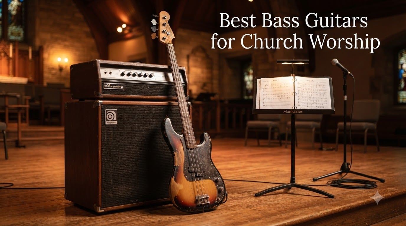 Best Bass Guitars for Church Worship
