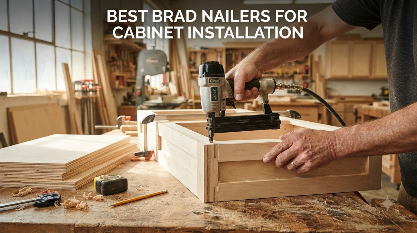 Best Brad Nailers for Cabinet Installation
