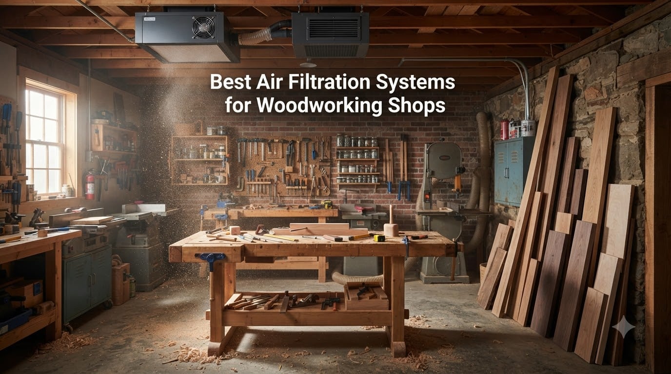 Best Air Filtration Systems for Woodworking Shops